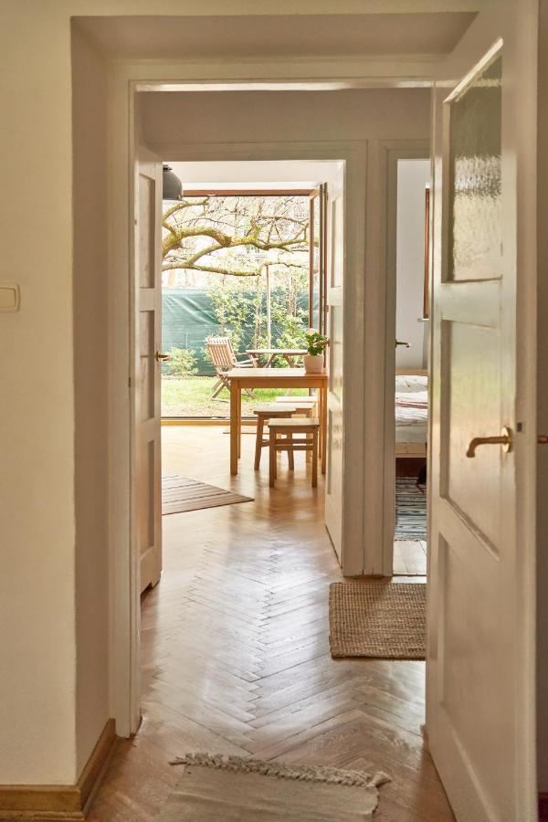 Apartmán Stary Mokotow, Z Ogrodkiem Varšava Exteriér fotografie